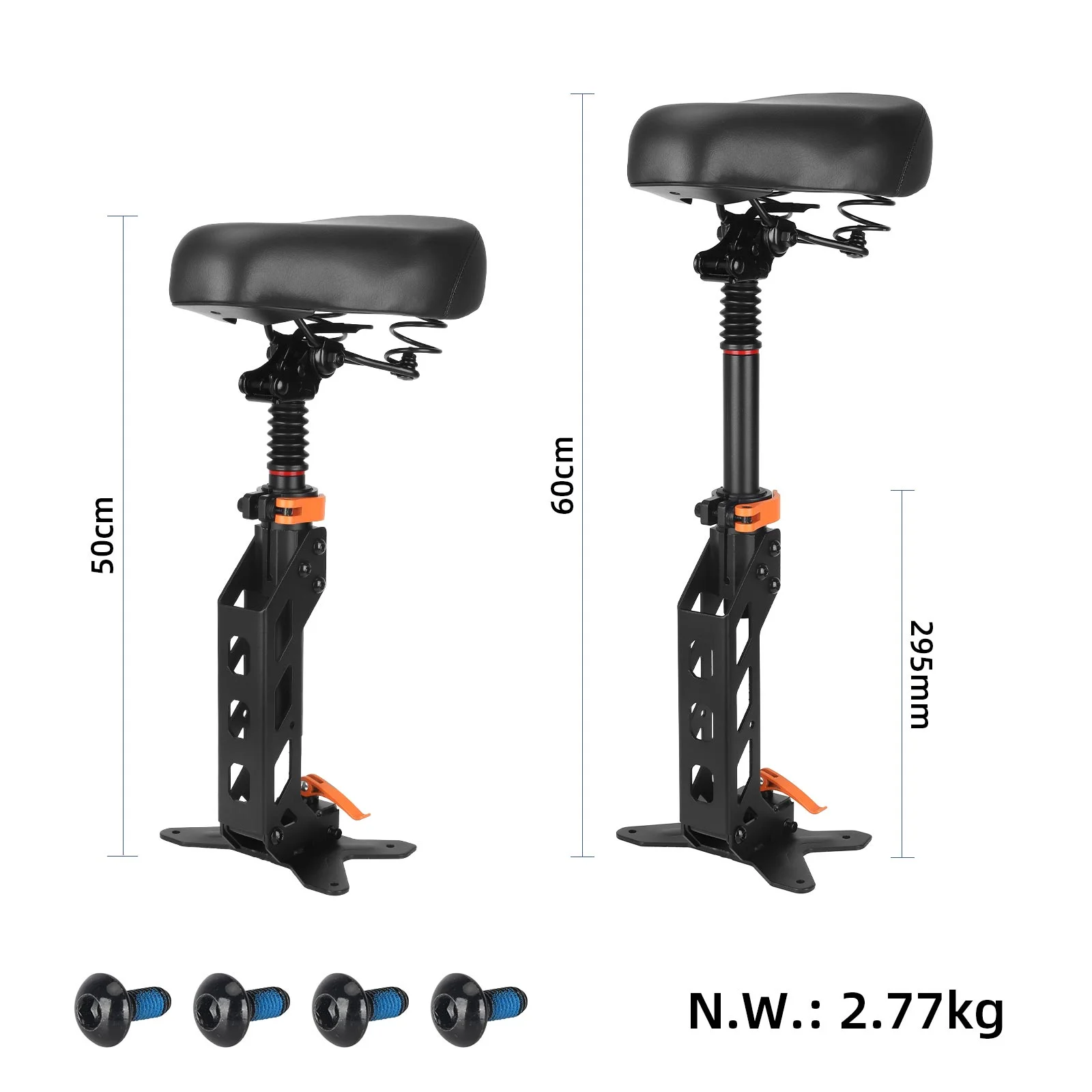 KuKirin G2 Max Seat Assembly With Large Seat Cushion - Image 2