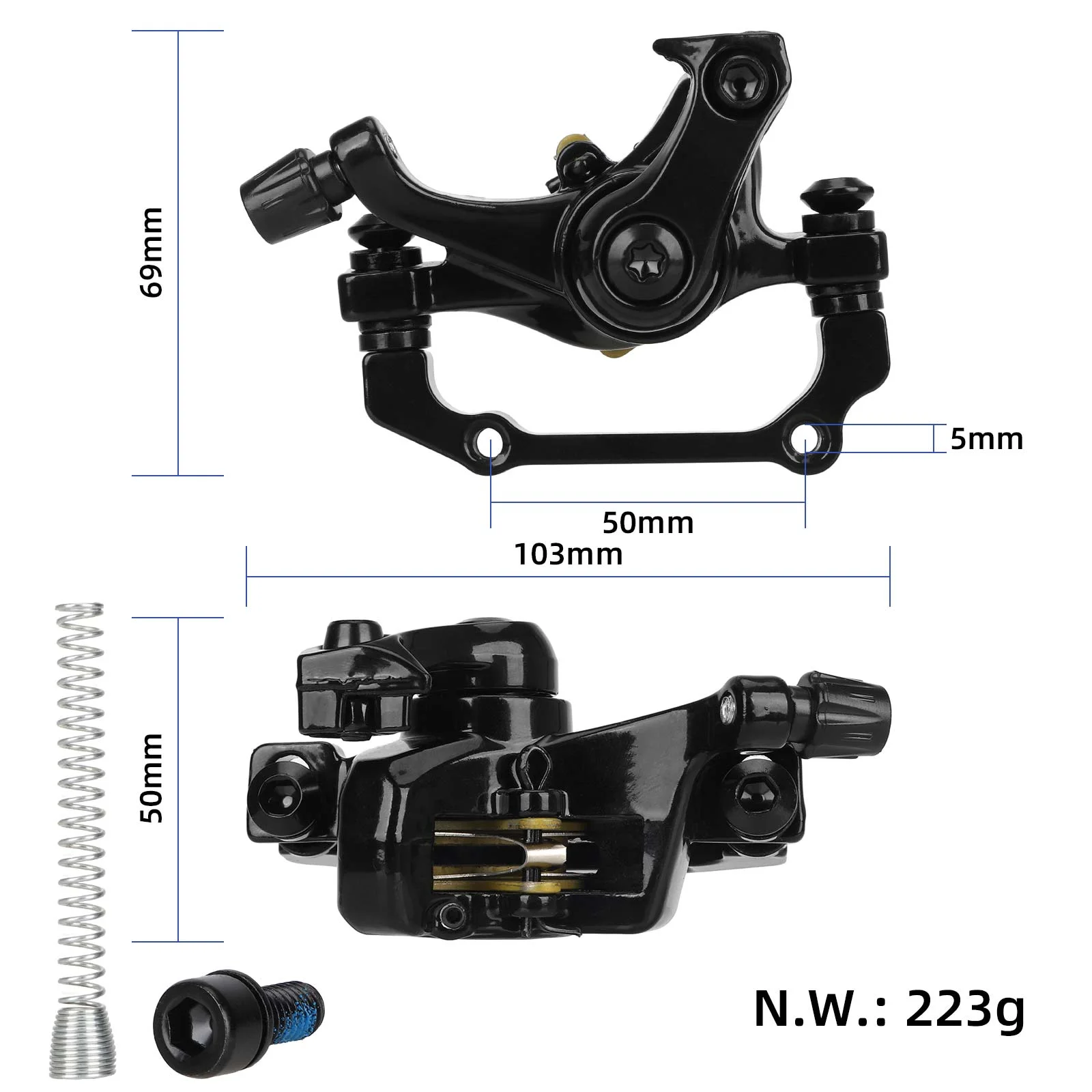 KuKirin G2 Front Disc Brake Caliper - Image 2