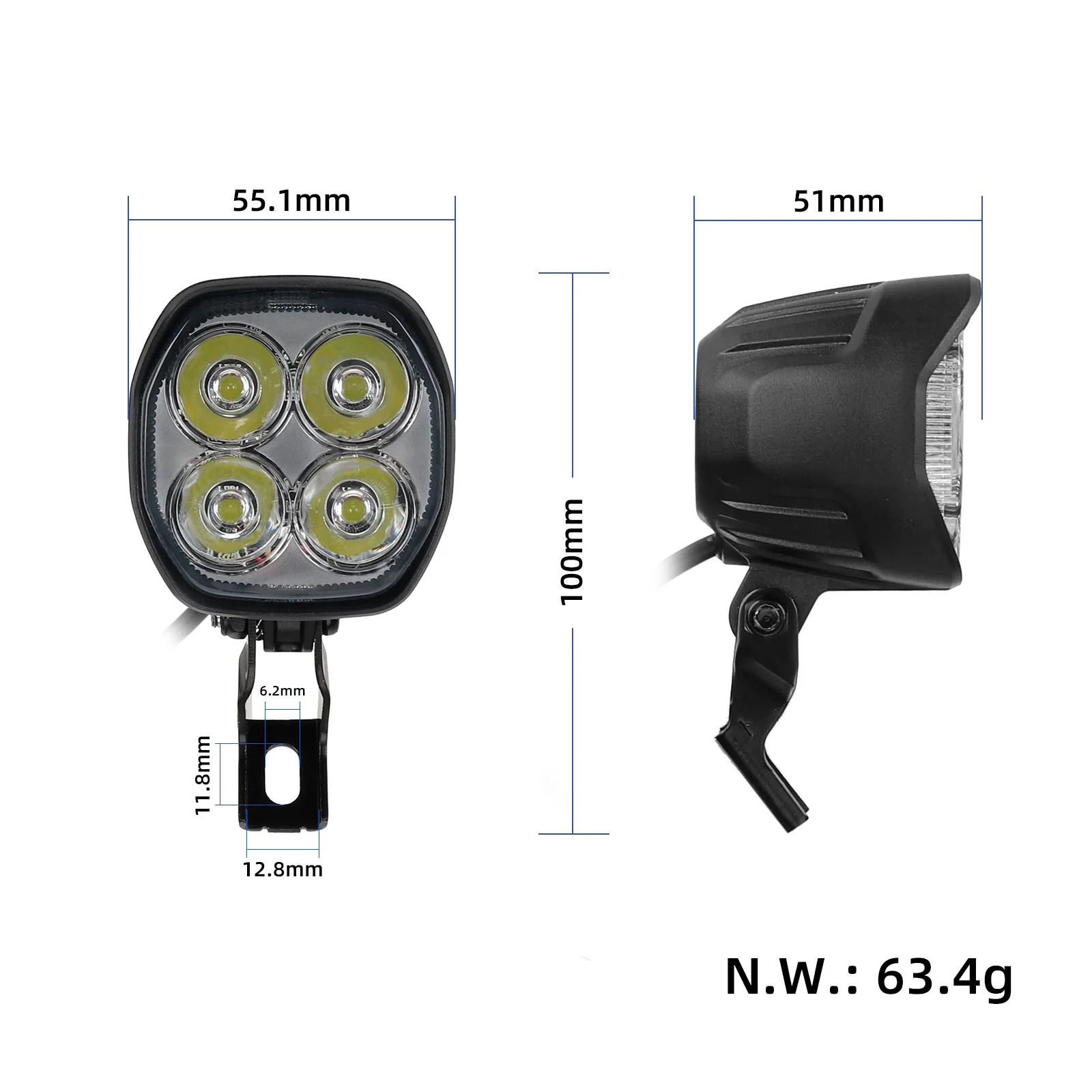 KuKirin T3 Headlight - Image 2
