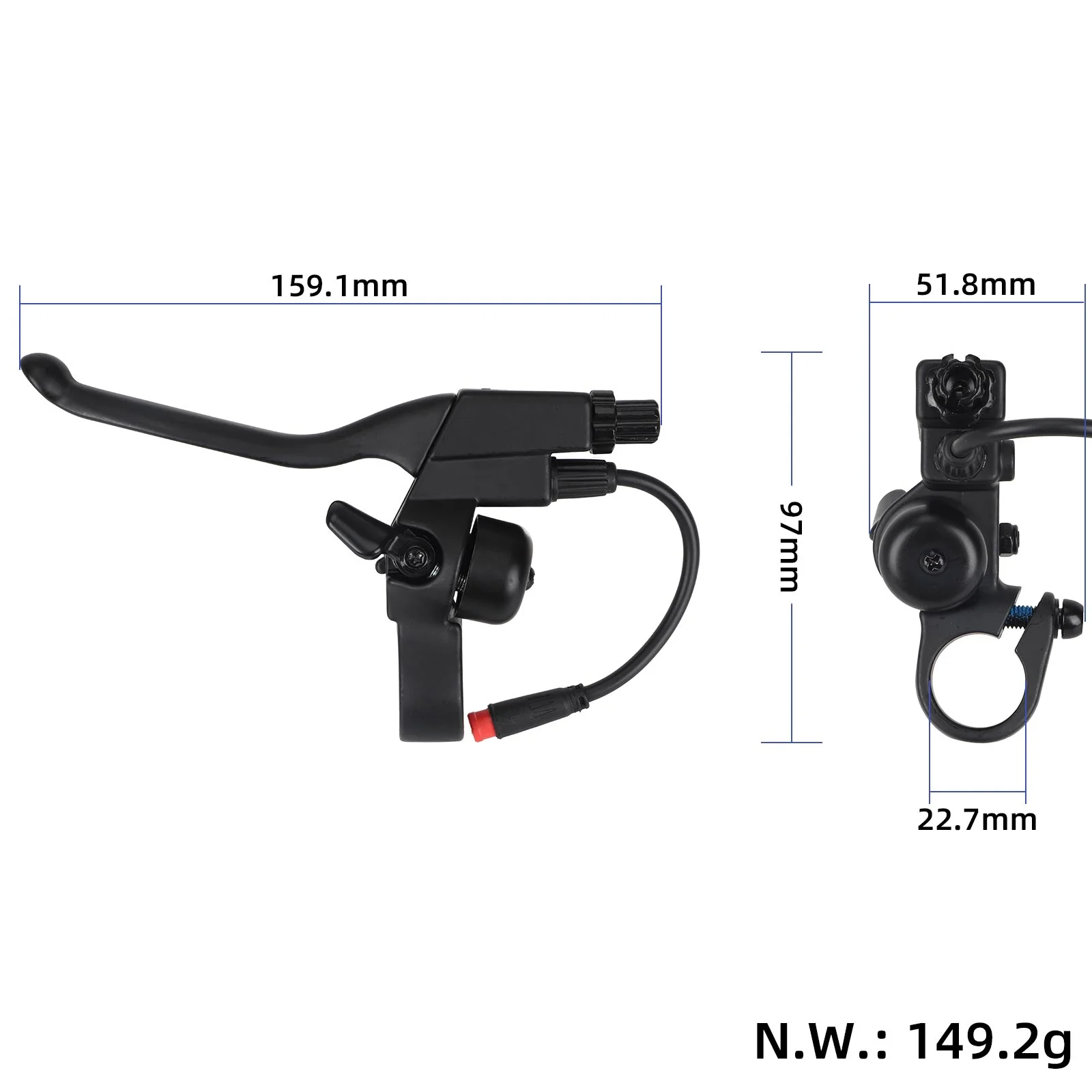 KuKirin T3 Left Brake Lever - Image 2