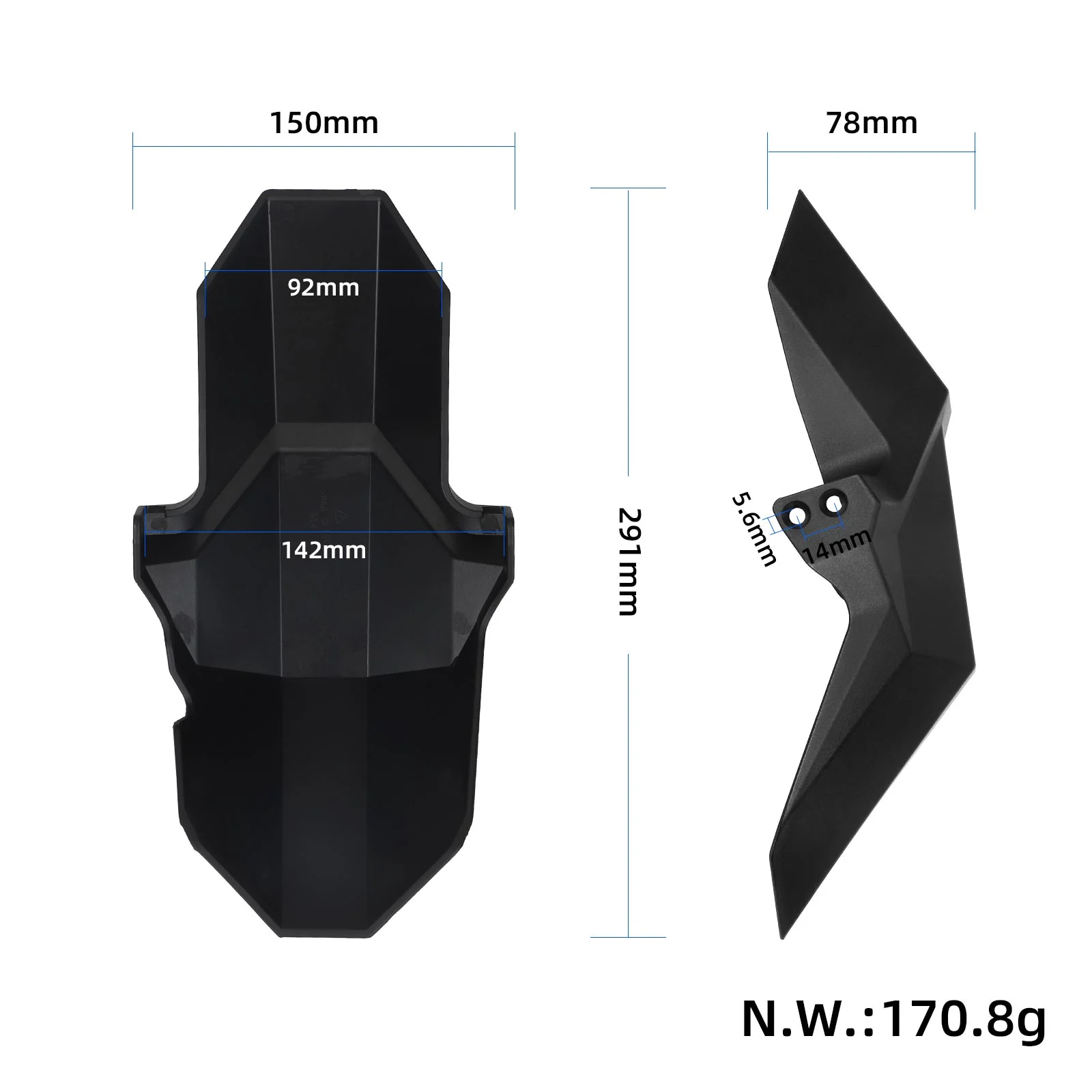 KuKirin M4 Max Front Fender - Image 2