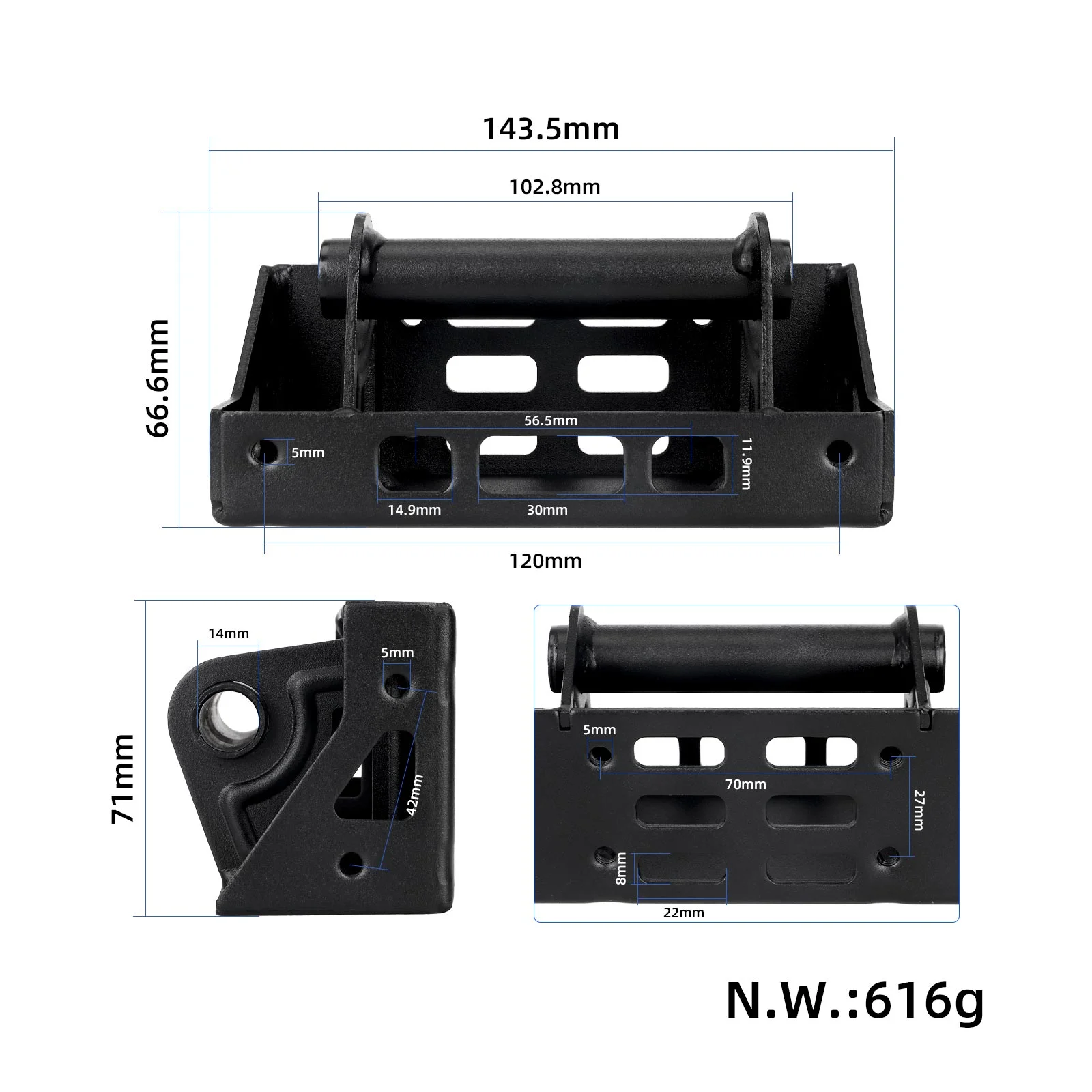KuKirin M4 Max Rear Fork - Image 2