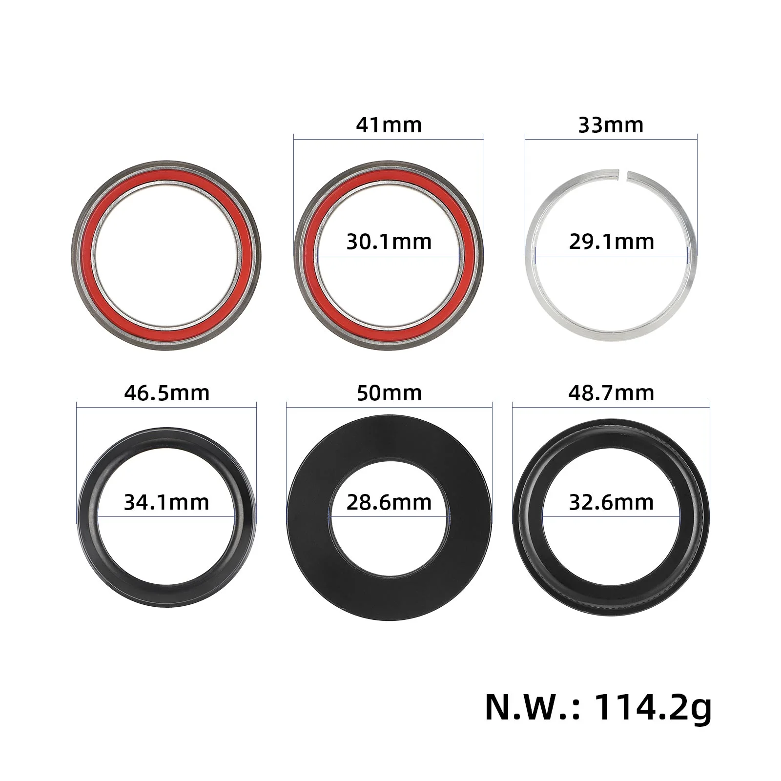 KuKirin S1 Max Bearing Set - Image 3