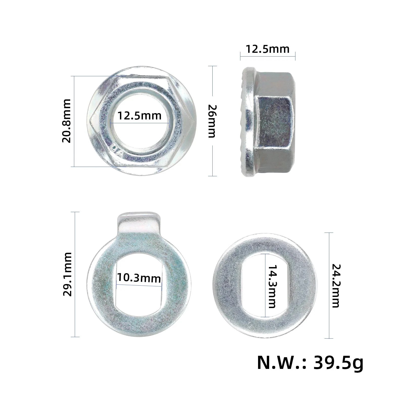 KuKirin A1 Front Motor - Image 2